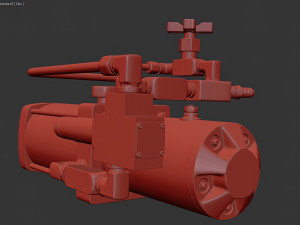 Car Hydraulic Pump printable 3D Baskı Modeli