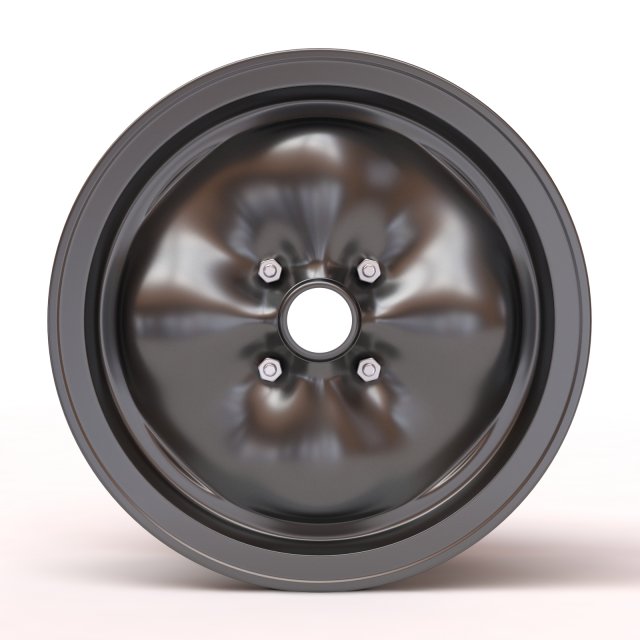 Lotus Wobbly Web four bolts rim 3D Print Model .c4d .max .obj .3ds .fbx .stl .blend 