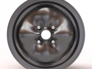 Cerchio Lotus Wobbly Web a quattro bulloni Modello di stampa 3D