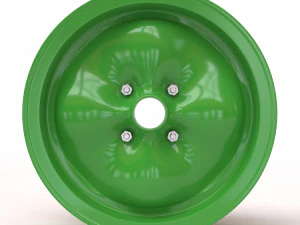 Lotus Wobbly Web four bolts rim 3D Print Model