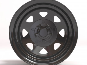 Weller Wheels 8 Spoke 4 versions Modello di stampa 3D
