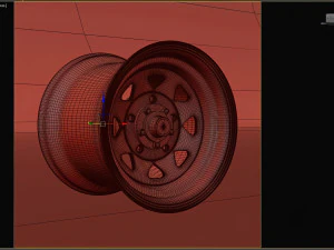 Weller Wheels 8 Spoke 4 versions 3D Print Model