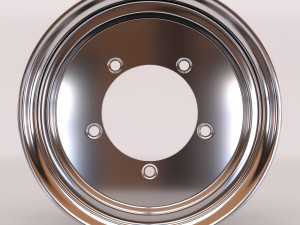 VW Beetle ERCO rim front and rear printable 3D Baskı Modeli