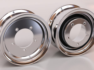 VW Beetle ERCO rim front and rear printable 3D Baskı Modeli
