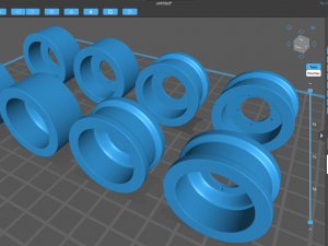 VW Beetle ERCO rim front and rear printable 3D Baskı Modeli