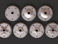 VW Beetle Brake Drums 5lug Printable Modello di stampa 3D