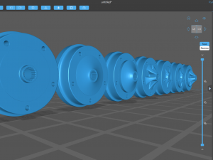 VW Beetle Brake Drums 5lug Printable 3D Принт Модель