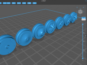 VW Beetle Brake Drums 5lug Printable 3D Принт Модель
