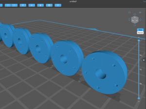 VW Beetle Brake Drums 5lug Printable 3D Принт Модель