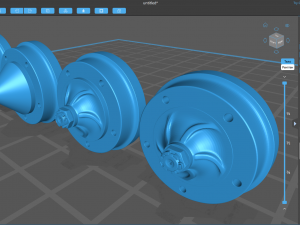 VW Beetle Brake Drums 5lug Printable 3D Принт Модель