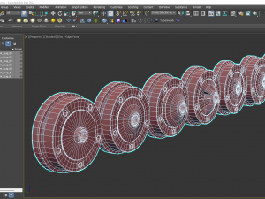 VW Beetle Brake Drums 5lug Printable 3D Принт Модель