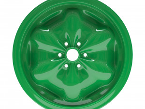 Lotus Wobbly Web six bolts rim 3D Print Model