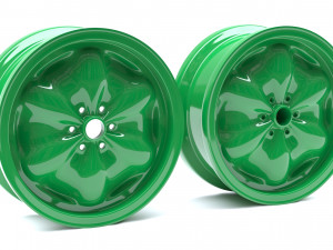 Lotus Wobbly Web six bolts rim 3D Print Model