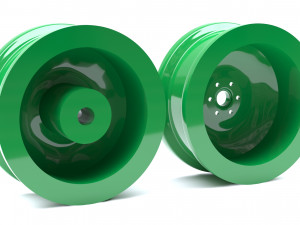 Lotus Wobbly Web six bolts rim 3D Print Model