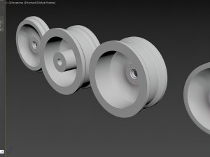 Lotus Wobbly Web six bolts rim 3D Print Model