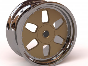 MAE Crown Jewel rims two versions printable Modelo de impresión 3D