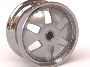 MAE Crown Jewel rims two versions printable 3D Print Model