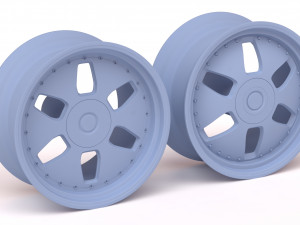 MAE Crown Jewel rims two versions printable Modelo de impresión 3D
