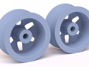 MAE Crown Jewel rims two versions printable Modelo de impresión 3D