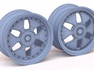 MAE Crown Jewel rims two versions printable 3D Print Model