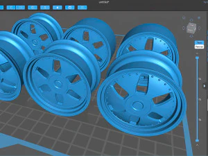 MAE Crown Jewel rims two versions printable 3D Print Model