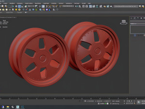 MAE Crown Jewel rims two versions printable Modelo de impresión 3D