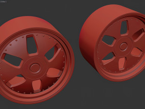 MAE Crown Jewel rims two versions printable Modelo de impresión 3D