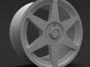 Rondell 122 printable wheel 3D Print Model