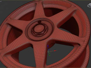 Rondell 122 printable wheel 3D Print Model