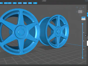 Rondell 122 printable wheel 3D Print Model