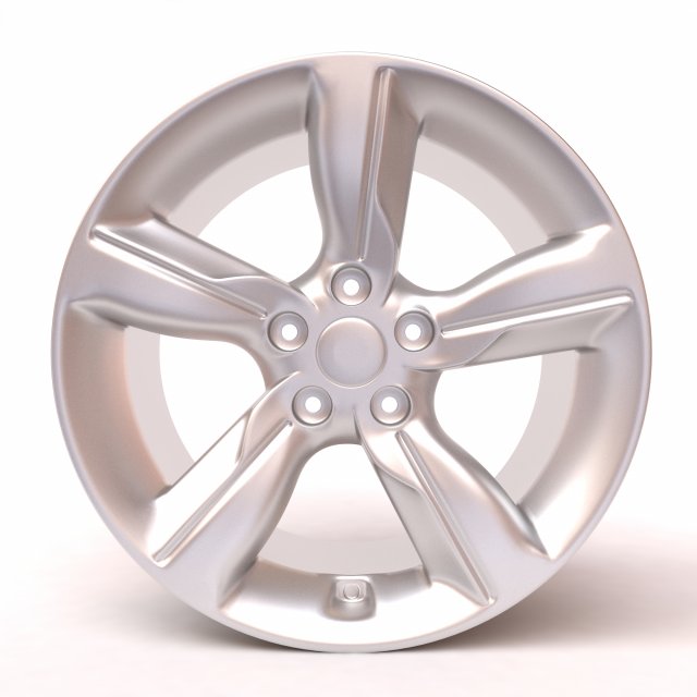 Hyundai Veloster 2014 factory rim printable 3D Baskı Modeli .c4d .max .obj .3ds .fbx .stl .blend