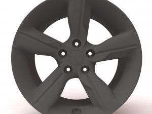 Hyundai Veloster 2014 factory rim printable 3D Baskı Modeli