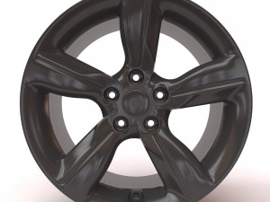 Hyundai Veloster 2014 factory rim printable 3D Baskı Modeli