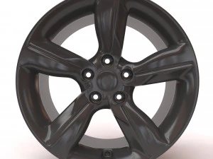 Hyundai Veloster 2014 factory rim printable 3D Print Model