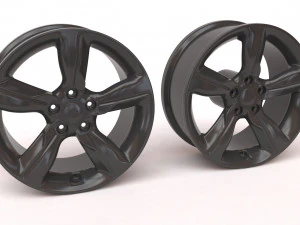 Hyundai Veloster 2014 factory rim printable 3D Print Model
