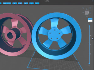 Hyundai Veloster 2014 factory rim printable 3D Baskı Modeli