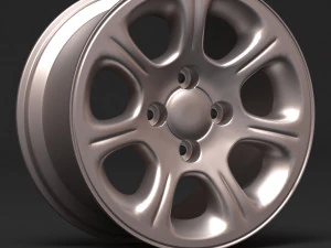 Citroen Saxo VTS rim 3D Print Model