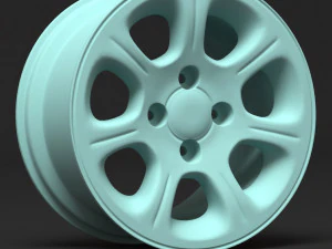 Citroen Saxo VTS rim 3D Print Model