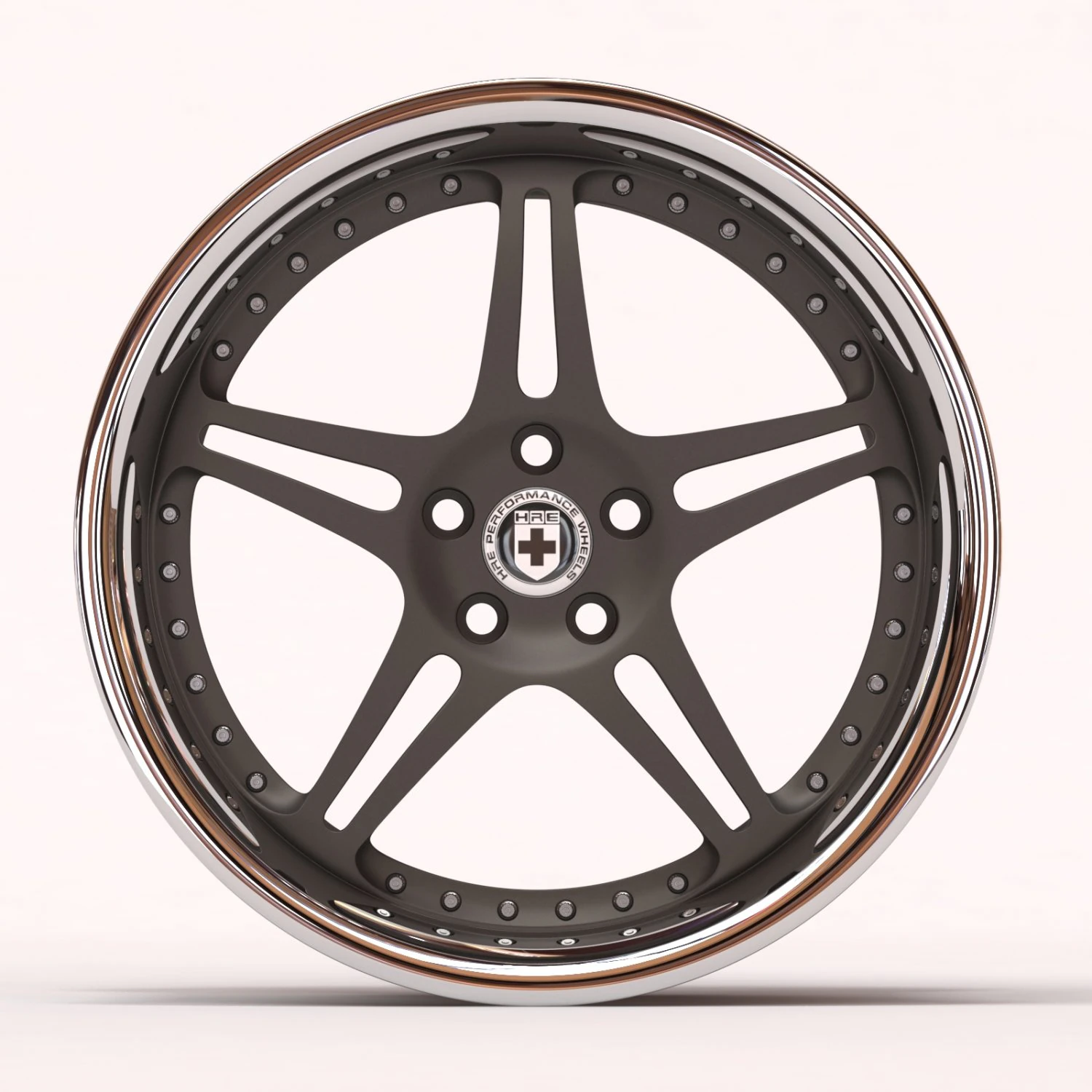 HRE 547R rim printable 3D Print Model .c4d .max .obj .3ds .fbx .stl .blend 
