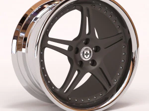 HRE 547R rim printable 3D Print Model