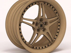 HRE 547R rim printable 3D Print Model