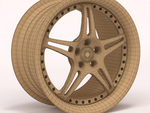 HRE 547R rim printable 3D-printmodel