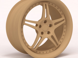 HRE 547R rim printable 3D-printmodel