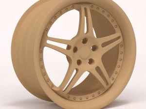 HRE 547R rim printable 3D Print Model