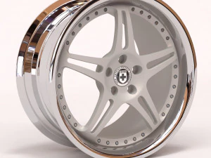 HRE 547R rim printable 3D Print Model