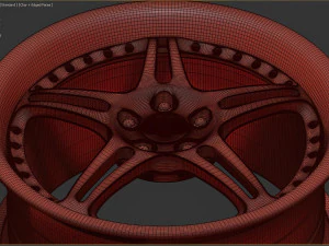 HRE 547R rim printable 3D Print Model