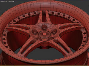 HRE 547R rim printable 3D-printmodel