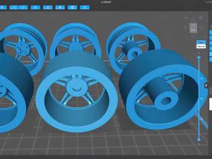 HRE 547R rim printable 3D Print Model