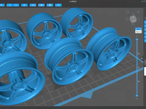 HRE 547R rim printable 3D Print Model