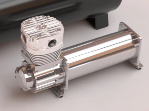 压缩机可打印加储气罐 3D 打印模型